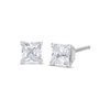Thumbnail Image 0 of Diamond Solitaire Earrings 1/2 ct tw Princess-cut 14K White Gold (J/I2)
