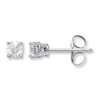 Thumbnail Image 0 of Diamond Solitaire Earrings 3/4 ct tw Round-cut 14K White Gold (J/I2)