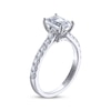 Thumbnail Image 2 of THE LEO Legacy Lab-Grown Diamond Emerald-Cut Engagement Ring 1-7/8 ct tw 14K White Gold