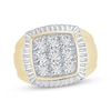 Thumbnail Image 1 of Men's Diamond Ring 1/2 ct tw 10K Two-Tone Gold