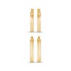 Thumbnail Image 2 of Hoop Earrings Gift Set 14K Yellow Gold