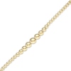 Thumbnail Image 2 of Graduating Bead Necklace 18K Yellow Gold-Plated Sterling Silver 18"