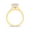 Thumbnail Image 3 of Lab-Grown Diamonds Oval-Cut Engagement Ring 4-1/2 ct tw 14K Yellow Gold