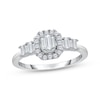 Thumbnail Image 1 of Adore Lab-Grown Diamonds Baguette-Cut Multi-Stone Engagement Ring 1/2 ct tw 14K White Gold