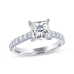 THE LEO Legacy Lab-Grown Diamond Princess-Cut Engagement Ring 2-3/8 ct tw 14K White Gold