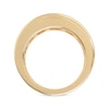 Thumbnail Image 3 of Adore Men's Lab-Grown Diamonds Oval- & Round-Cut Wedding Band 5 ct tw 14K Yellow Gold