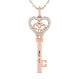 Joining Hearts Collection&#174; Couple's Key Pendant