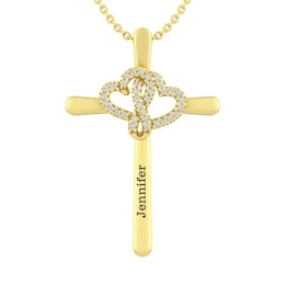 Joining Hearts Collection&#174; Couple's Cross Pendant