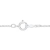Thumbnail Image 2 of Diamond Cross Necklace 1/6 ct tw 10K Two-Tone Gold 18"
