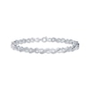 Thumbnail Image 0 of Diamond Infinity Link Bracelet 1/20 ct tw Sterling Silver 7.25"