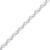Thumbnail Image 2 of Diamond Infinity Link Bracelet 1/20 ct tw Sterling Silver 7.25"