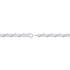 Thumbnail Image 3 of Diamond Infinity Link Bracelet 1/20 ct tw Sterling Silver 7.25"
