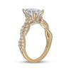 Thumbnail Image 5 of Neil Lane Artistry Pear-Shaped Lab-Grown Diamond Engagement Ring 2-5/8 ct tw 14K Yellow Gold