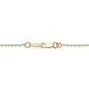 Thumbnail Image 3 of Diamond Teardrop Necklace 1/2 ct tw 10K Yellow Gold 18"