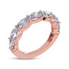 Thumbnail Image 2 of Adore Lab-Grown Diamonds Oval-Cut East-West Anniversary Ring 2 ct tw 14K Rose Gold