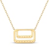 Thumbnail Image 3 of STUDIO BY KAY Diamond Geometric Necklace 3/8 ct tw 10K Yellow Gold 18"