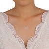 Thumbnail Image 5 of STUDIO BY KAY Diamond Geometric Necklace 3/8 ct tw 10K Yellow Gold 18"