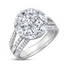 Thumbnail Image 2 of Adore Marquise & Princess-Cut Multi-Diamond Engagement Ring 2 ct tw 14K White Gold