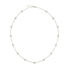 Thumbnail Image 1 of Diamond Halo Station Necklace 2 ct tw 14K Yellow Gold 18"