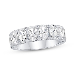 Adore Lab-Grown Diamonds Oval-Cut Anniversary Ring 3-5/8 ct tw 14K White Gold