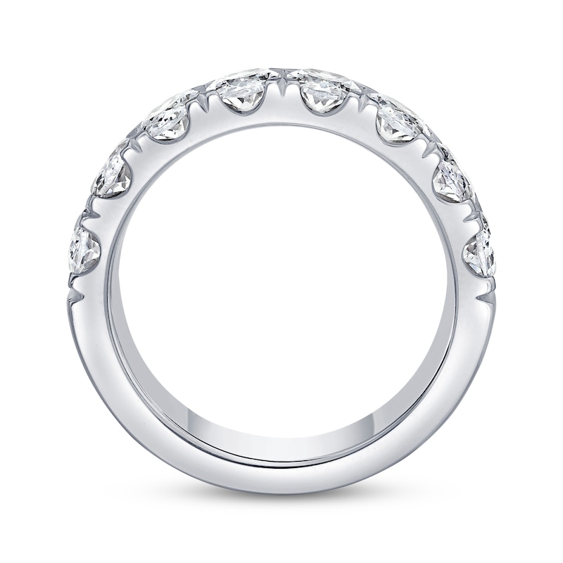 Main Image 3 of Adore Lab-Grown Diamonds Oval-Cut Anniversary Ring 3-5/8 ct tw 14K White Gold