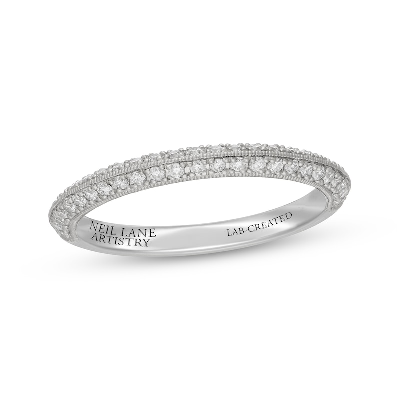 Main Image 1 of Neil Lane Artistry Heritage Lab-Grown Diamond Anniversary Ring 1/3 ct tw Platinum
