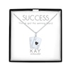 Thumbnail Image 1 of Black Diamond Accent Playing Cards Necklace Sterling Silver 18"