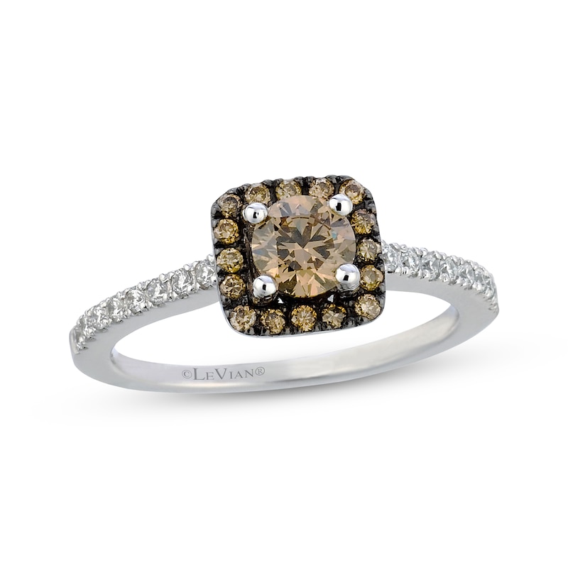 Main Image 1 of Le Vian Diamond Ring 3/4 ct tw 14K Vanilla Gold