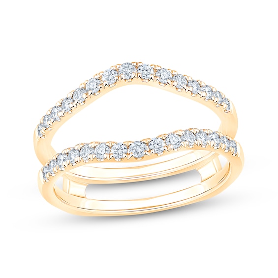 Adore Lab-Grown Diamonds Enhancer Ring 1/2 ct tw 14K Yellow Gold