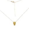 Thumbnail Image 2 of Italian Brilliance Diamond-Cut Panther Necklace 14K Yellow Gold 18"