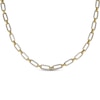 Thumbnail Image 0 of Paperclip Chain Necklace 14K Yellow Gold 18"