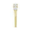 Thumbnail Image 2 of Round-Cut Diamond Anniversary Band 1/2 ct tw 10K Yellow Gold