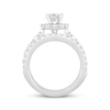 Thumbnail Image 2 of Princess & Round-Cut Diamond Bridal Set 2 ct tw 14K White Gold