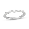 Thumbnail Image 1 of Neil Lane Diamond Contour Wedding Band 1/5 ct tw 14K White Gold