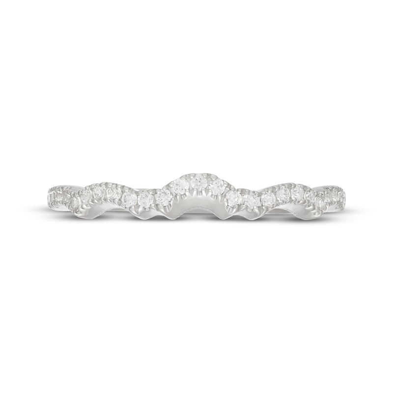 Main Image 3 of Neil Lane Diamond Contour Wedding Band 1/5 ct tw 14K White Gold