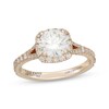 Thumbnail Image 1 of Neil Lane Artistry Round-Cut Lab-Grown Diamond Halo Engagement Ring 2 ct tw 14K Yellow Gold