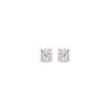 Thumbnail Image 2 of Certified Round-Cut Diamond Solitaire Stud Earrings 1/4 ct tw 14K Yellow Gold (J/I1)