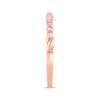 Thumbnail Image 2 of Diamond Stackable Wedding Band 1/20 ct tw 14K Rose Gold