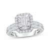 Thumbnail Image 1 of Adore Lab-Grown Diamonds Emerald-Cut Engagement Ring 2 ct tw 14K White Gold