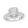 Thumbnail Image 0 of Lab-Created Diamonds by KAY Emerald-Cut Engagement Ring 2 ct tw 14K White Gold