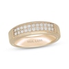 Thumbnail Image 1 of Neil Lane Men's Diamond Two-Row Wedding Band 1/2 ct tw 14K Yellow Gold