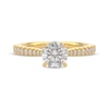 Thumbnail Image 3 of THE LEO Diamond Round-Cut Engagement Ring 1-1/5 ct tw 14K Yellow Gold