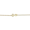Thumbnail Image 3 of Twist Box Chain Necklace 1.1mm Solid 14K Yellow Gold 18"