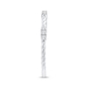 Thumbnail Image 2 of Threads of Love Diamond Stackable Station Anniversary Ring 1/10 ct tw 14K White Gold