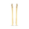 Thumbnail Image 2 of Geometric Hoop Earrings 10K Yellow Gold