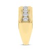 Thumbnail Image 2 of Men's Diamond Channel Ring 1 ct tw 10K Yellow Gold