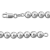 Thumbnail Image 3 of Bead Chain Bracelet 6mm Solid Sterling Silver 7.5"