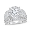 Thumbnail Image 1 of Adore Lab-Grown Diamonds Round-Cut Halo Engagement Ring 4 ct tw 10K White Gold