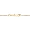 Thumbnail Image 3 of Milestones Diamond Teardrop Necklace 1/4 ct tw 10K Yellow Gold 18"