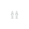 Thumbnail Image 2 of KAY Lab-Grown Diamonds Three-Stone Vertical Stud Earrings 1/5 ct tw 14K White Gold